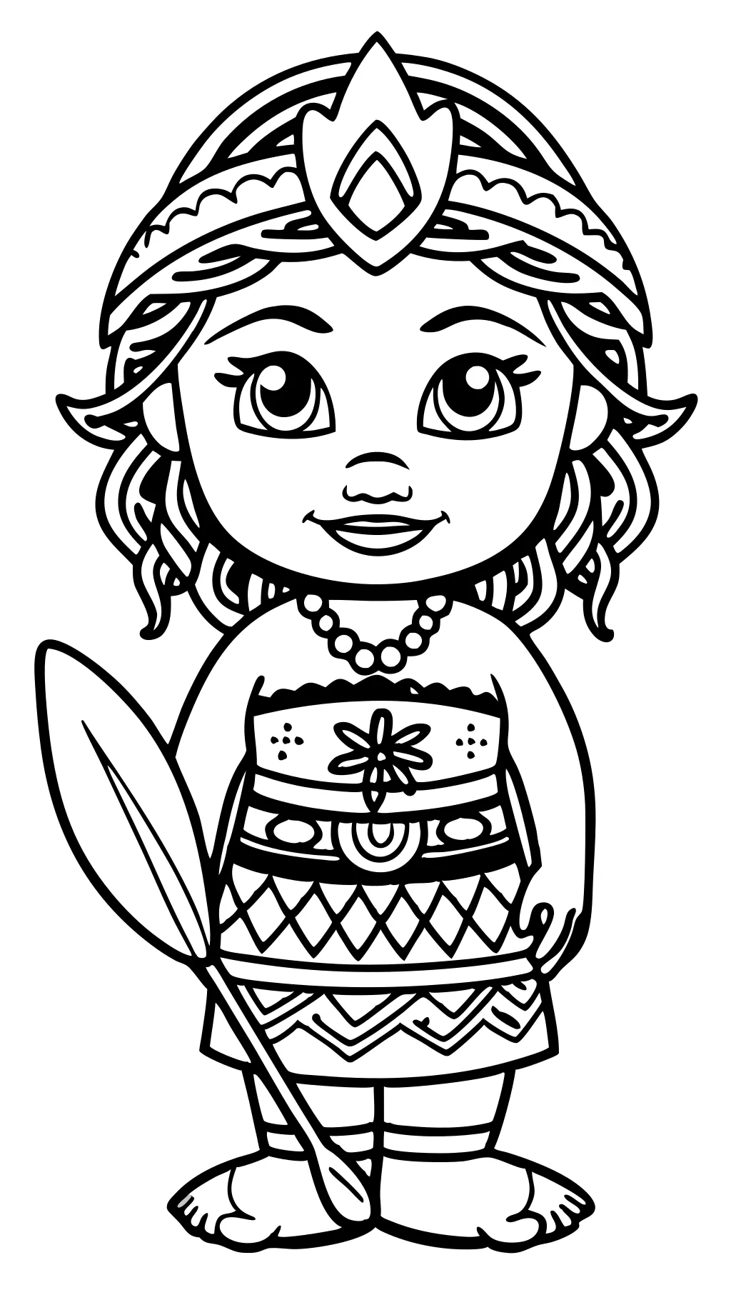 coloriages pour moana